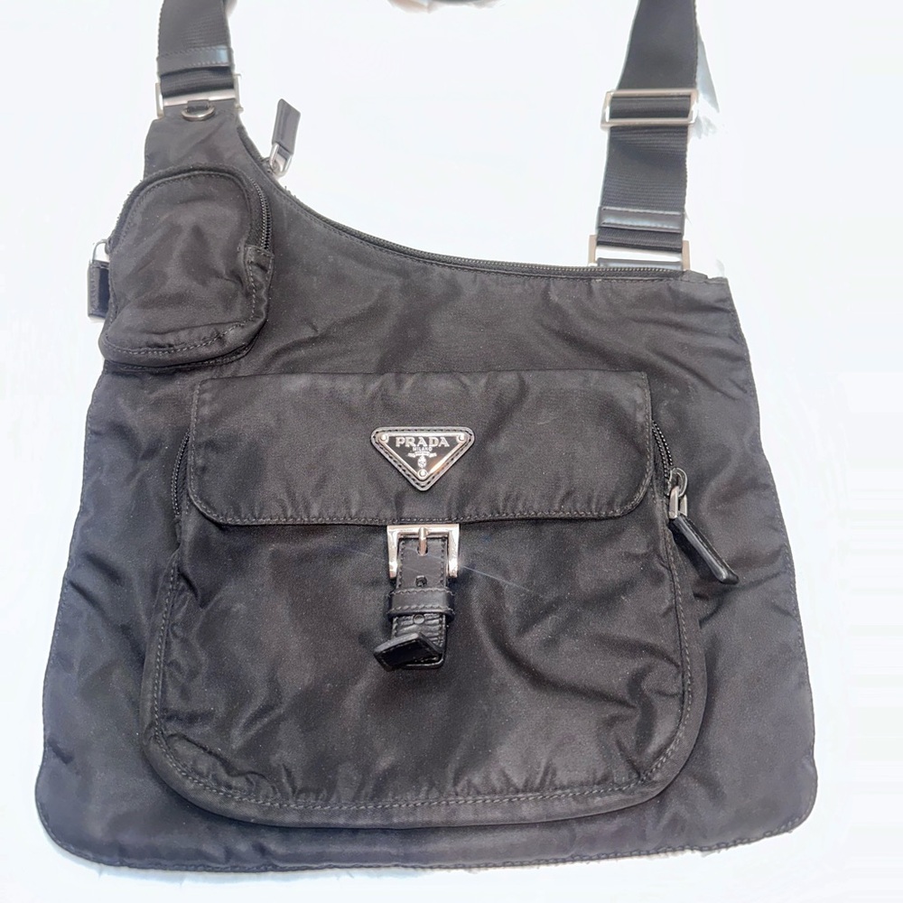 Prada Sling Messenger Bag Tessuto